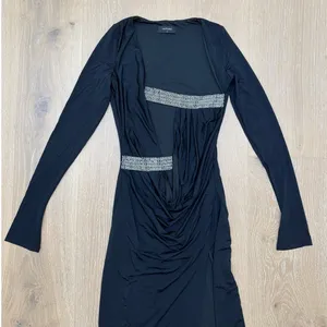 Outcast Maxi Dress Solvia Size S Black Silver thumbnail 2