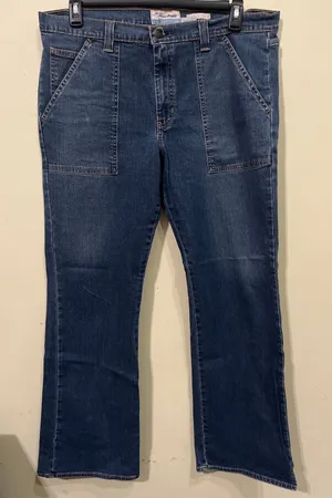 Old Navy Blue Jeans Bootcut Denim Women’s 18 Y2K Vintage thumbnail 1