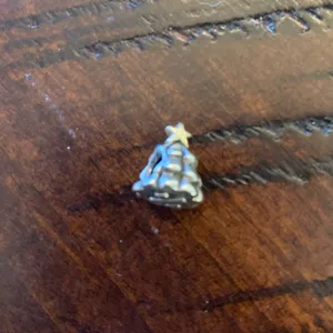 Pandora Two tone  Christmas tree charm thumbnail 2