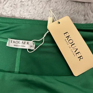 Ekouaer Kelly Green Athletic Skort New with flaw thumbnail 9