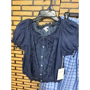 Free Assembly Two Piece Skirt Set Size‎ XS Blue thumbnail 4