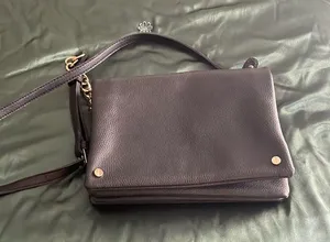 Francesca’s Black Crossbody Purse thumbnail 1
