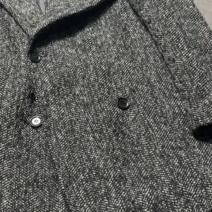 Acaci Exclusions Gray Casual‎ Wool Double Breasted Womens Coat Size M thumbnail 5
