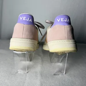 Veja V-10 Multico Peach Suede Sneakers Women's EUR 40 US size 8.5 thumbnail 5