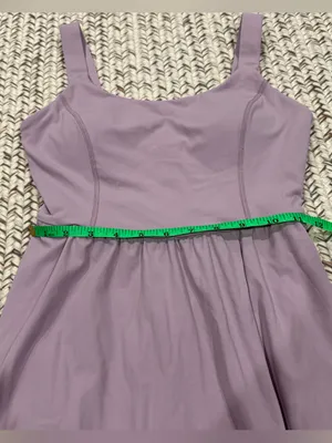 NWOT Halara Purple SoftlyZero Airy Cool Touch Midi Casual Dress thumbnail 13