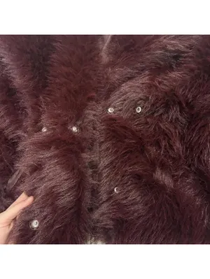 Princess Polly Liannah Faux Fur Jacket Red thumbnail 6