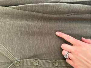 Premise Linen Rayon Olive Green Button Front Cardigan‎ Sweater L thumbnail 3