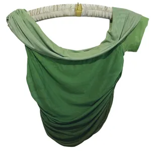 Bardot Aurelia Mesh Off Shoulder Top Womens Medium Green Ombre Y2K Fairy Rave thumbnail 3