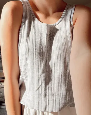 Vintage Tank Top Gray Size M thumbnail 3