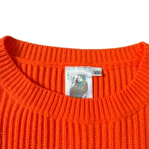 Queen of Sparkles Thankful for my Queens Orange Sweater thumbnail 4