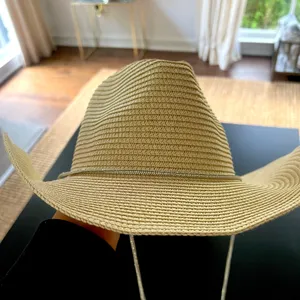 NWT STYLINE Tan Cowboy/ Cowgirl Hat thumbnail 3