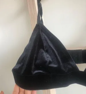 Urban Outfitters Black Triangle Bralette thumbnail 2
