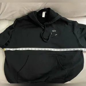 Alo Yoga NWT Accolade Hoodie Black Size M oversized thumbnail 8