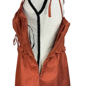 Forever 21 Medium A-Line Dress Sleeveless Lined Adjustable Straps Empire Waist thumbnail 8