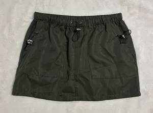 Edikted Army Green Skirt thumbnail 1