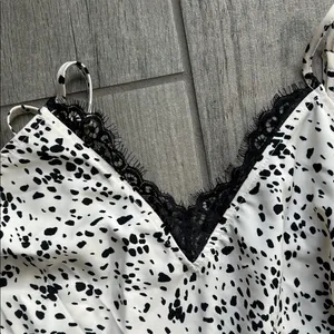 A New Day Black and cream Midi Dress thumbnail 3