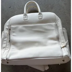 AYLA Co DIAPER BAG white cream Women’s Large Bag Travel Multipocket Carryon thumbnail 1
