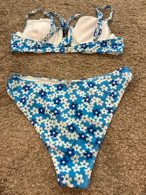 SHEIN swim set Blue Size M thumbnail 2