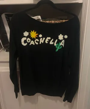2023 Coachella Sweatshirt Black thumbnail 1