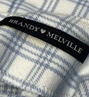 Brandy Melville Plaid Cara Mini Skirt Womens Size 1 thumbnail 7