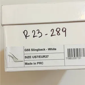 La Femme LE REVOLVE G55 Kitten Heel in White, size 7 thumbnail 11