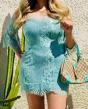 For Love and Lemons Belle Mini Dress thumbnail 4