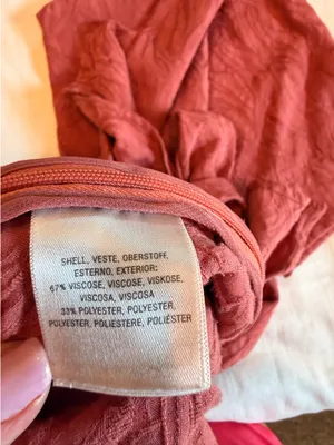 Anthropologie Terracotta Jacquard Wide Leg Pants Medium Tie Waist Boho thumbnail 5