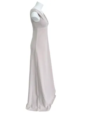 Show me Your Mumu zurich Knot Gown Dress medium cap sleeve wedding bridesmaid thumbnail 4