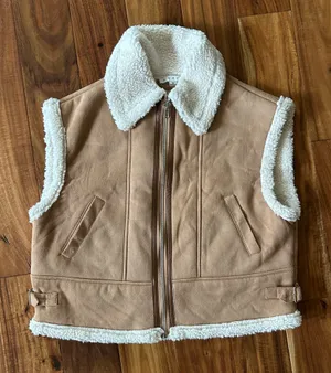 HYFVE Suede Sherpa Vest thumbnail 1