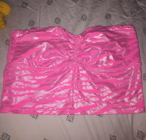 Vs Pink Bandeau Bralette thumbnail 1