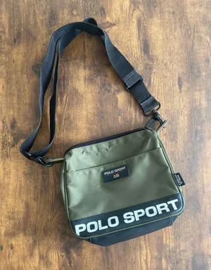 Polo by Ralph Lauren Olive & Black Polo Sport Crossbody Messenger thumbnail 1