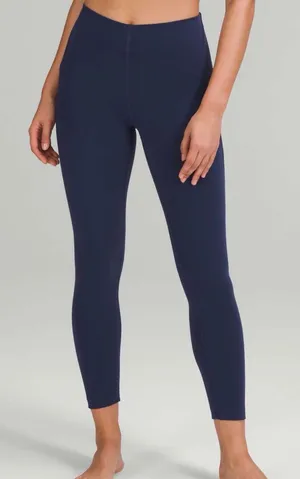 Lululemon Instill High-Rise Tight 25" Navy Size 6 thumbnail 1