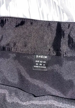 Silk Black Mini Skirt thumbnail 4