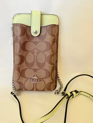 coach Phone Crossbody In Signature Canvas c7397 thumbnail 1