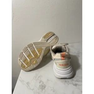 Adidas Strutter Sneakers Womens 5.5 Beige Pastel Rainbow Stripes GX6160 Dad Shoe thumbnail 7