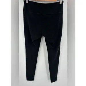 Skims outdoor high waisted banded black leggings women’s M pull on loungewear thumbnail 4