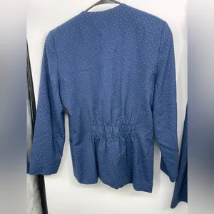 Innervisions by‎ shipnshore size 10 blue and white polka dots skirt set thumbnail 9