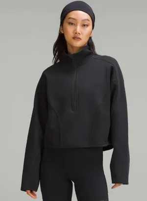 Lululemon Mixed Fabric Half-Zip Pullover thumbnail 1