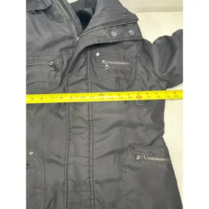 Aritzia TNA Women's Black Verbier Detachable Hooded Winter Parka Coat. Size S thumbnail 7