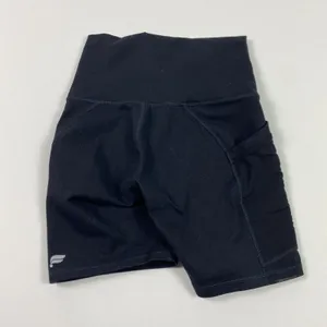 Fabletics Shorts Womens XXS‎ Black PowerHold High Rise Pocket Biker Compression thumbnail 8