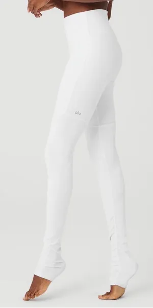 Alo Yoga White Goddess Leggings thumbnail 1