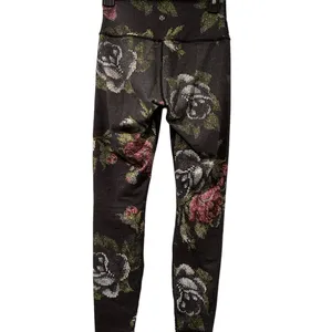Lululemon Athletica Womens Wunder Under Leggings Multicolor Floral 24 Inch Waist thumbnail 2