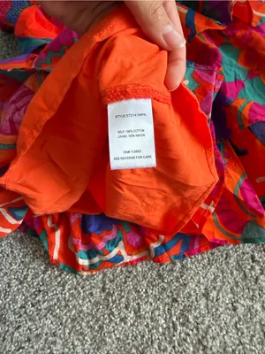 Sugar Lips Kahlia Tropics Mavey Poplin Gauze Sweetheart Neck Sleeveless Tiered Ruffle Mini thumbnail 4