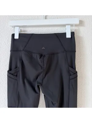 Prana Electa Leggings II Black Size Small Neutral Athleisure Yoga Run Outdoor thumbnail 4