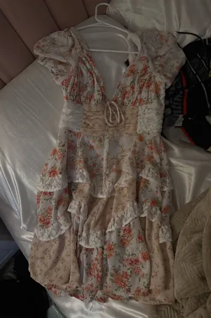 Altar'd State Dress Mini Floral Medium thumbnail 1