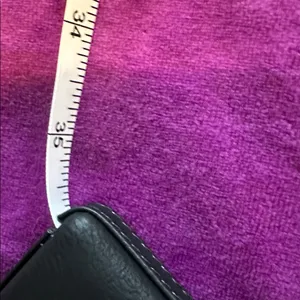 Juicy Couture Magenta Velour Pants with Gold Detail XL thumbnail 4