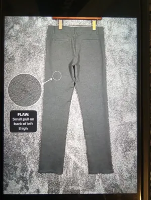 Quince Pull On Ponte Stretchy Office Work Business Gray Womens Pants Size Small thumbnail 8