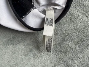 White Victoria's Secret Sports Bra Medium-PINK thumbnail 4
