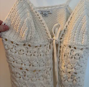 American Eagle Crochet Tank Top tie thumbnail 2