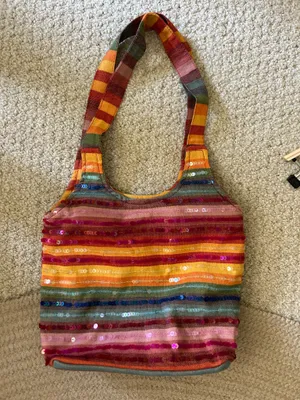 Y2K rainbow purse Multiple thumbnail 1